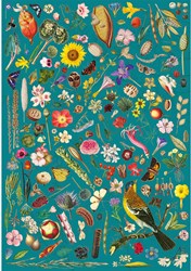 Gibsons legpuzzel Floral Fantasy - 500 stukjes - kleurrijk puzzelplezier
