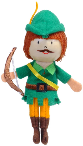 Fiesta Crafts marionnette à doigt Robin des Bois - jouet éducatif théâtre de marionnettes