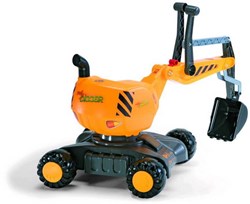 Rolly Toys pelleteuse sur roues jaune - jouet pelleteuse enfant
