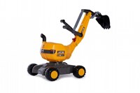 Rolly Toys graafmachine JCB geel - speelgoed graafmachine 102 cm-2