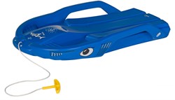 Rolly Toys slee RollySnow Shark blauw - sneeuwpret speelgoed
