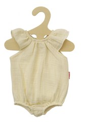 Heless body pour poupée coton bio écru à volants 35-45 cm
