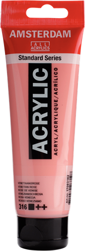 Royal Talens peinture acrylique Amsterdam 120 ml Rose de Venise 316 peinture