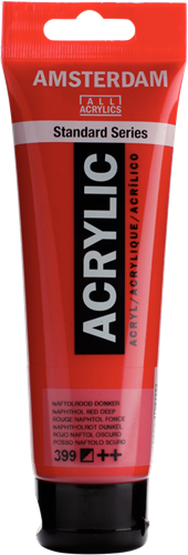 Royal Talens Amsterdam peinture acrylique 120 ml Rouge Naphtol Foncé peinture