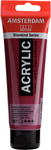Royal Talens Amsterdam peinture acrylique 120 ml - peinture artiste rouge violet permanent