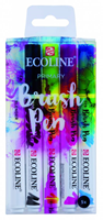 Royal Talens Ecoline Brushpen Set - Marqueurs créatifs 5 couleurs