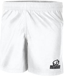 Rhino short de sport Auckland blanc unisexe polyester rugby XXL confort