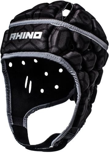 Rhino casque de rugby junior noir S - protection optimale