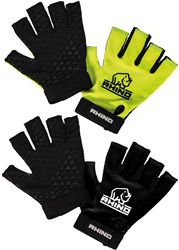 Rhino Pro Halfvingerwanten Junior Zwart - XS/S