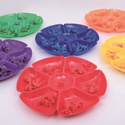 TickiT Flower Sorting Trays 6 Colour