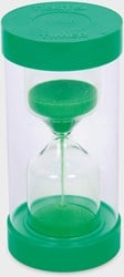 TickiT zandloper speelgoed ColourBright 1 min groen tijd meten