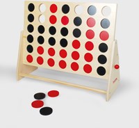 TickiT houten vier op een rij spel - groot formaat educatief speelgoed
