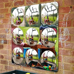 TickiT miroir jouet acrylique 9-dôme 780mm éducatif