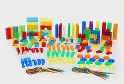 Tickit Set Met Transparante Vormen