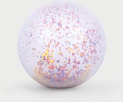 TickiT Balle à Perles Colorées 31 cm - Balle Gonflable de Jeu