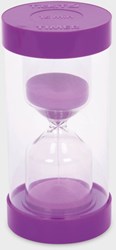 TickiT zandloper educatief speelgoed paars 15 minuten timer