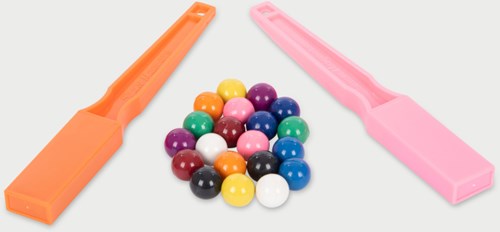 Shaw Magneten magnetisch speelgoed set met toverstaf en knikkers