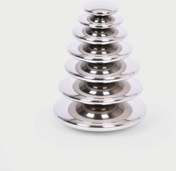 Tickit SENSORY REFLECTIVE SILVER BUTTONS