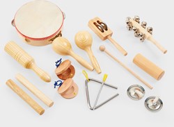 TickiT percussieset houten muziekinstrumenten voor kinderen - educatief speelgoed