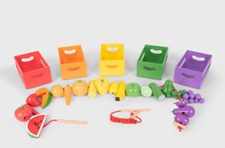 TickiT TickiT Houten Sorteerkratten Voor Fruit En Groenten
