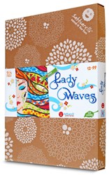 Sabbiarelli set créatif peinture sur sable Lady Waves avec sable de marbre