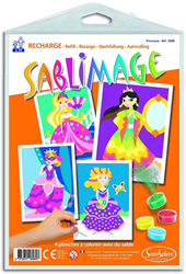Sentosphère knutselset Sablimage prinsessen navulling creatief