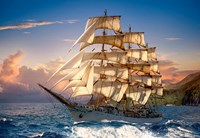 Castorland puzzle Sailing At Sunset - 1500 pièces - Puzzle