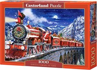 Castorland puzzle Noël Santa's Coming Soon to Town - 1000 pièces-2
