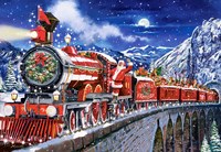 Castorland puzzle Noël Santa's Coming Soon to Town - 1000 pièces