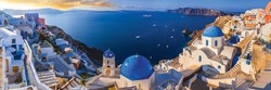 Eurographics puzzel Santorini Greece Panorama - 1000 stukjes