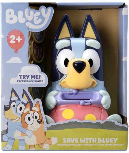 Bluey spaarpot speelgoed met geluid - leren sparen voor kinderen