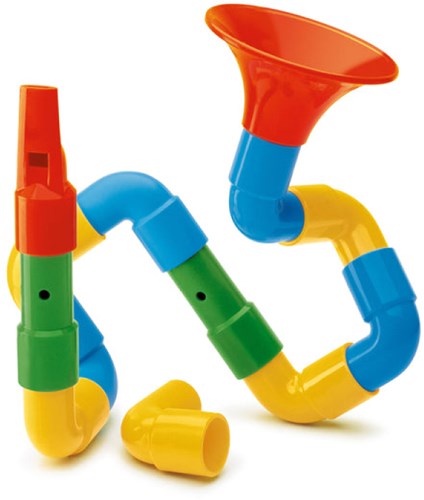 Quercetti coffret de construction Saxoflute - jouet musical coloré pour enfants-2