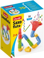 Quercetti coffret de construction Saxoflute - jouet musical coloré pour enfants