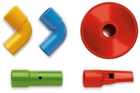 Quercetti coffret de construction Saxoflute - jouet musical coloré pour enfants-3