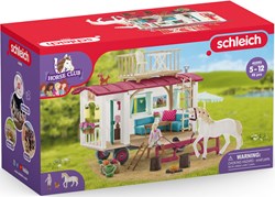 Schleich Horse Club Caravan kinderspeelgoed woonwagen 42593