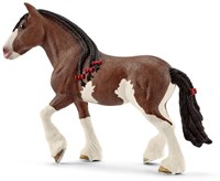 Schleich Farm World Clydesdale merrie speelgoedfiguur - realistisch paard