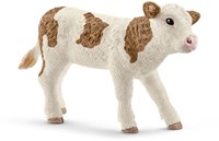 Schleich Farm World speelgoed kalf Simmental - boerderij dier
