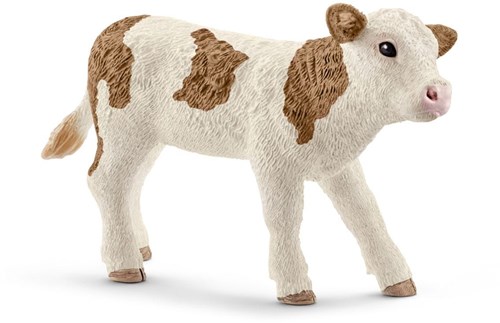 Schleich Farm World speelgoed kalf Simmental - boerderij dier