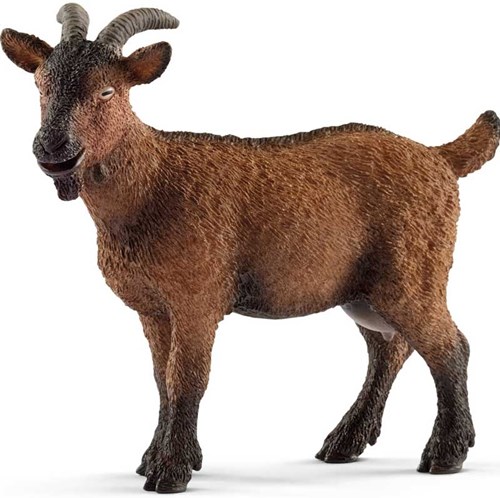 Schleich boerderij geit kinderspeelgoedfiguur 13828 kunststof dier