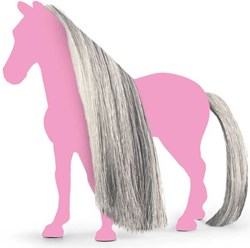Schleich HORSE CLUB Beauty Horses grijs haar - verwisselbare manen en staart