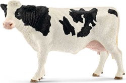 Schleich koe speelfiguur zwartbont - Holstein koe speelgoed