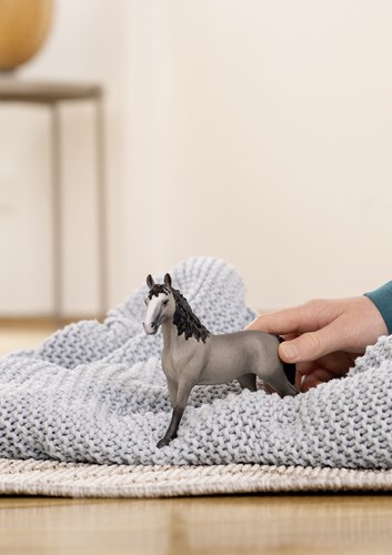 Schleich Horse Club speelgoedpaard Cheval de Selle Francais merrie-3