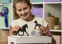 Schleich paard Horse Club Fries veulen speelfiguur bruin 5-12 jaar-2