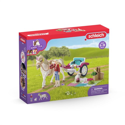 Schleich Horse Club - Koets voor Grote Paardenshow kinderspeelgoed 42467-2