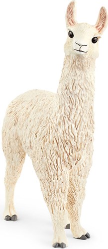 Schleich boerderij - Lama 13920 speelgoedfiguur wit kunststof