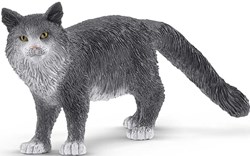 Schleich Ferme - Chat Maine Coon 13893 Figurine Chat