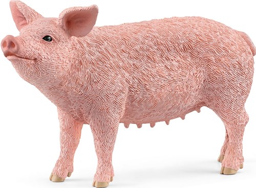 Schleich Farm World Cochon - Figurine de jeu pour enfants - 13933