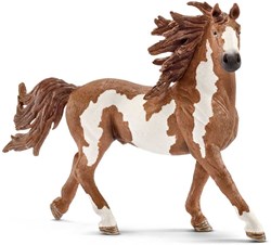 Schleich speelgoedpaard - Pinto hengst boerderij 13794 - realistisch kunststof