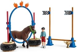 Schleich Boerderij - Pony Agility Wedstrijd 42482