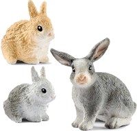 Schleich Farm Life Clapier à Lapins - Set de Figurines Animaux de la Ferme-3
